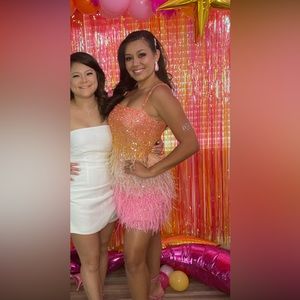 Nadine Merabi Cassie Sunset Dress